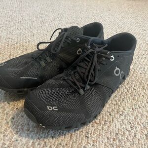 On Running Black Athletic Shoes